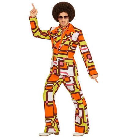 STRÓJ HIPPIS LATA 70 KOLOROWY