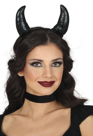 OPASKA ROGI CZARNE MIĘKKIE