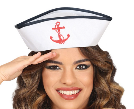 STRÓJ KOBIETA MARYNARZ