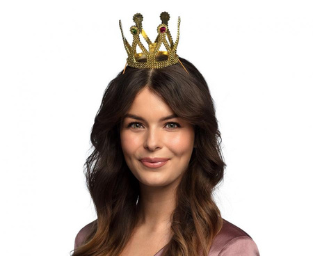 Korona królewny królewna Louisa złota dodatek małej księżniczki