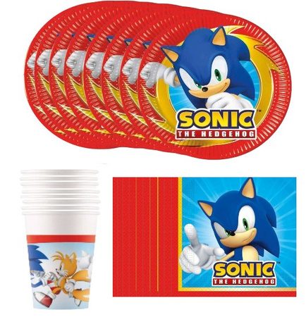ZESTAW SONIC 3 ELEMENTY 