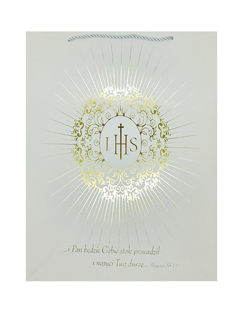 TOREBKA PAPIEROWA KOMUNIJNA 32 X 26 X10 CM IHS