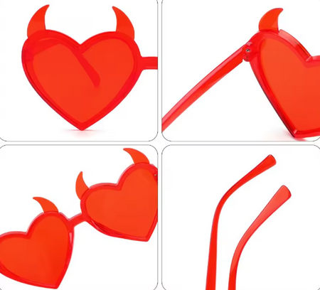 OKULARY SERCA Z ROGAMI