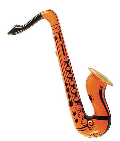 SAKSOFON  DMUCHANY POMARAŃCZOWY