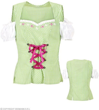 KOSZULA BAWARSKA ZIELONA