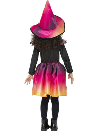 STRÓJ RÓŻOWA CZAROWNICA DLA DZIEWCZĄT