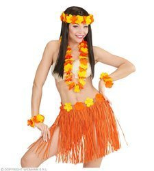 ZESTAW HAWAJSKI POMARAŃCZ