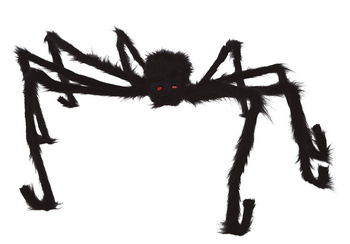 CZARNY PAJĄK 200 CM