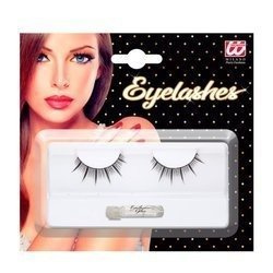 RZĘSY DŁUGIE CZARNE MAKE UP