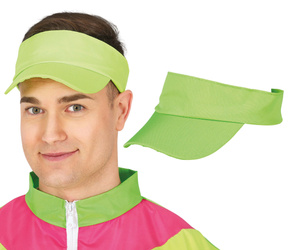 DASZEK PRZECIWSŁONECZNY NEONOWY ZIELONY