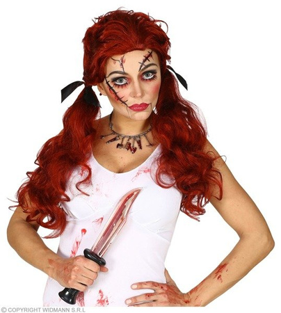 PERUKA MORDERCZA LALKA