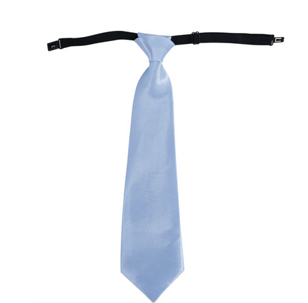 KRAWAT BŁĘKITNY DISCO 45 CM 