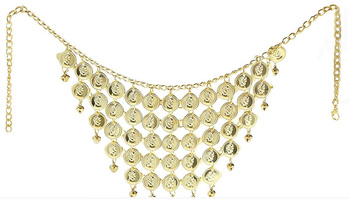 NASZYJNIK ZŁOTE MONETY