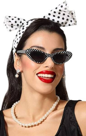 OKULARY SEKRETARKI CZARNE