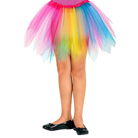SPÓDNICZKA TUTU WIELOKOLOROWA 30 CM