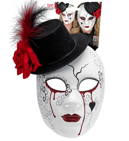 MASKA WENECKA KRWAWIĄCE OCZY