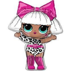 BALON FOLIOWY LALECZKA LOL 68 x 86 cm