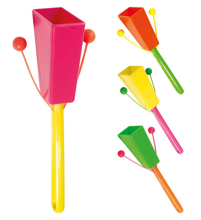 Pk 24 "CUP CLAPPERS" bulk - colors ass.