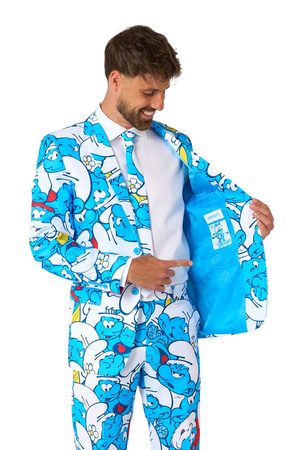 GARNITUR MĘSKI SMERFY LICENCJA OPPOSUITS
