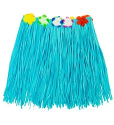 SPÓDNICA HAWAJSKA BŁĘKITNA