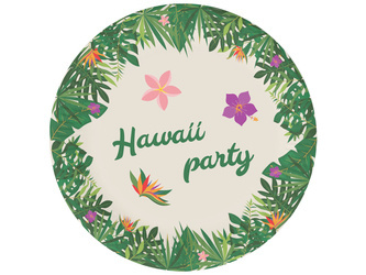 TALERZYKI HAWAJSKIE HAWAJE 6 SZT