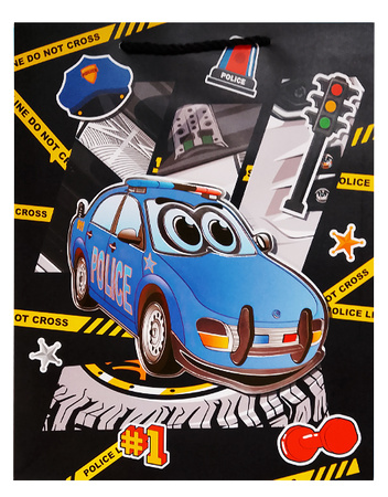 TORBA PREZENTOWA POLICJA 26 X 32 X 10 CM