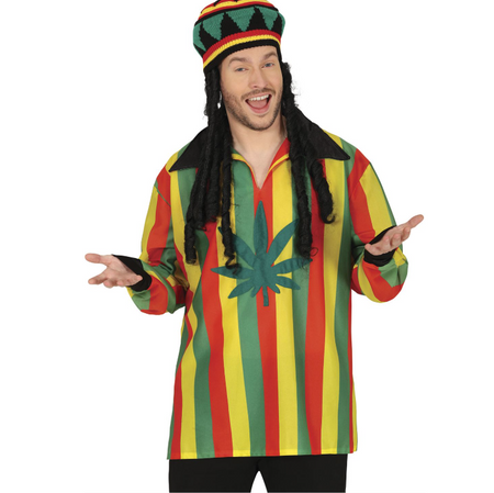 CZAPKA RASTA Z DREDAMI