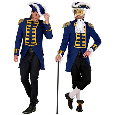 FRAK MĘSKI NIEBIESKI