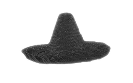 KAPELUSZ SŁOMKOWY CZARNY