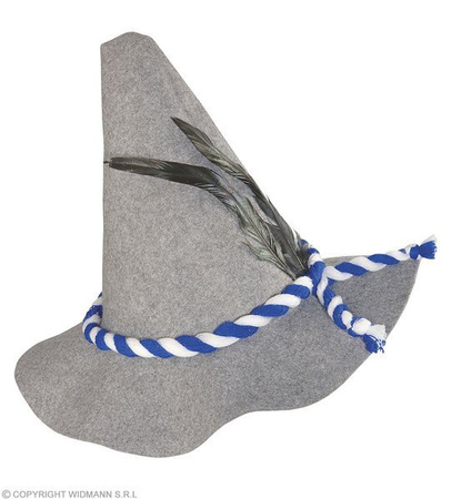 CZAPKA BAWARSKA SZARA