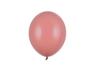 BALONY STRONG 23 CM PASTELOWY PĄSOWY RÓŻ 100 SZT