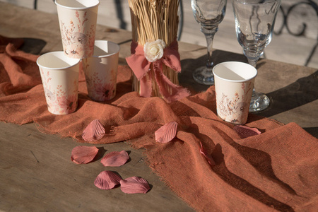 BIEŻNIK KOLORY NATURY BEŻOWY 36X500 CM