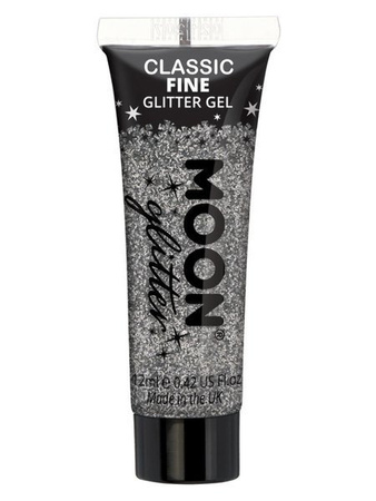 Delikatny Żel brokatowy, make up, karnawał