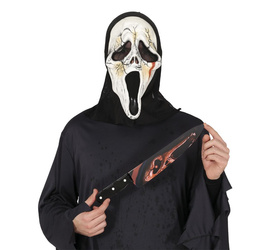 ZAKRWAWIONY NÓŻ 37 CM