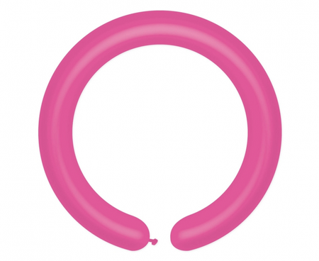 BALONY LATEKSOWE CIEMNORÓŻOWE DO MODELOWANIA 100 SZT