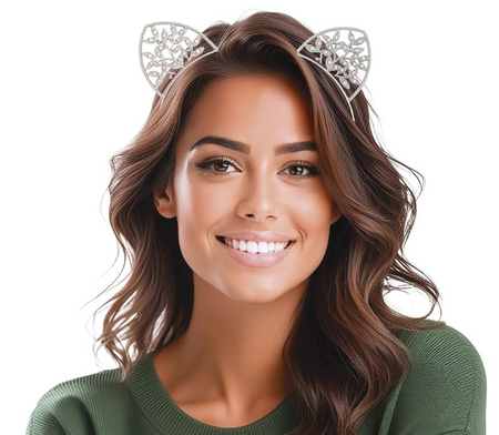 OPASKA METALOWA USZY KOTKA