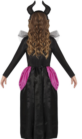 STRÓJ RÓŻOWA CZAROWNICA DIABOLINA