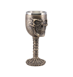 KIELICH CZASZKA BRĄZ