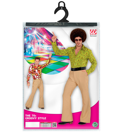 SPODNIE MĘSKIE BEŻOWE