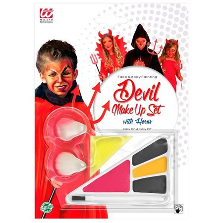 ZESTAW DO MAKIJAŻU DIABEŁEK