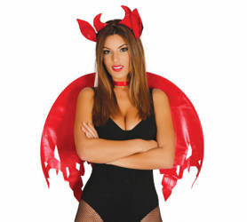 ZESTAW DIABLICY: OPASKA I SKRZYDŁA