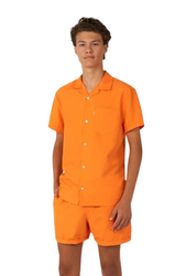 ZESTAW LETNI CHŁOPIĘCY POMARAŃCZOWY OPPOSUITS
