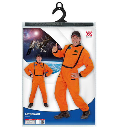 STRÓJ ASTRONAUTY POMARAŃCZOWY