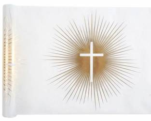 BIEŻNIK KRZYŻ KOMUNIA 30 X 500 CM