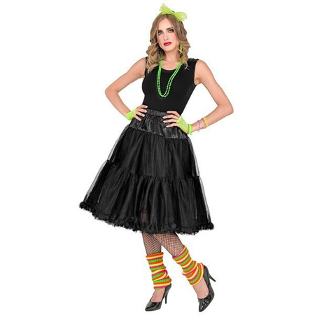 GONNA/SOTTOGONNA IN TULLE NERA 65 cm