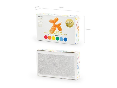 BALONY MODELINY PASTEL 130CM Z POMPKĄ, 30 szt.