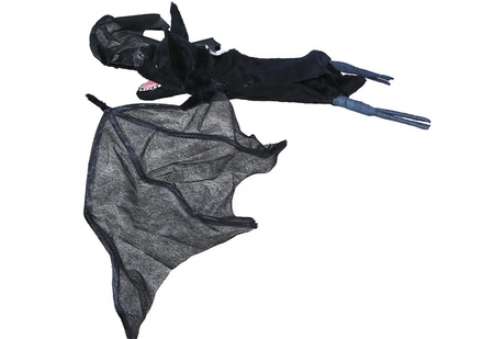 DEKORACJA HALLOWEENOWA NIETOPERZ 31 CM 