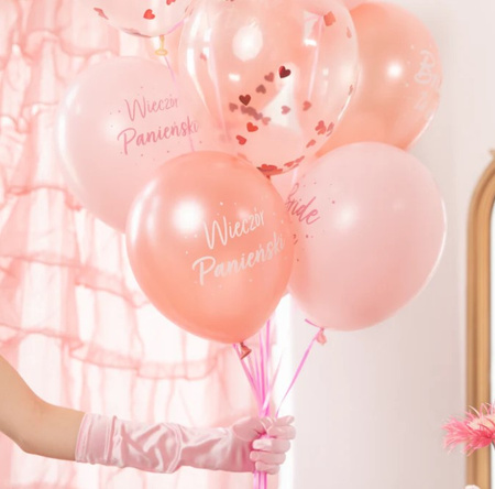 BALONY LATEKSOWE WIECZÓR PANIEŃSKI 6 SZT 12 CALI