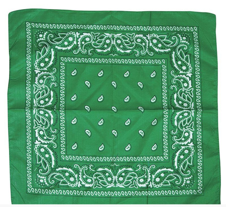 BANDANA ZIELONA CHUSTA