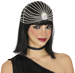 OPASKA NA GŁOWĘ Z KAMIENIAMI